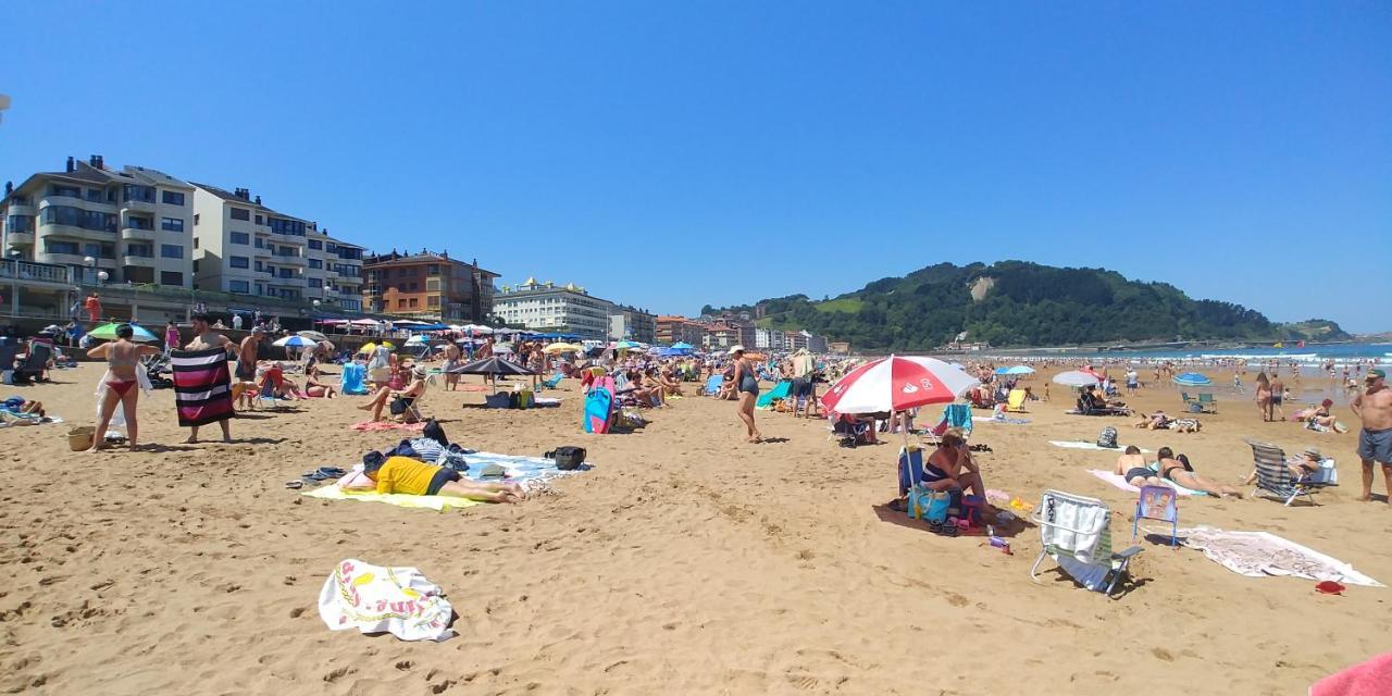 Hondartza Leilighet Zarautz Eksteriør bilde